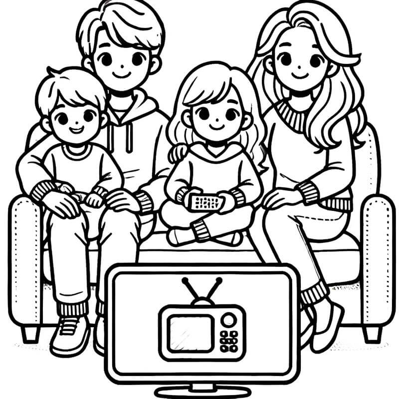 Aile Boyama Sayfaları