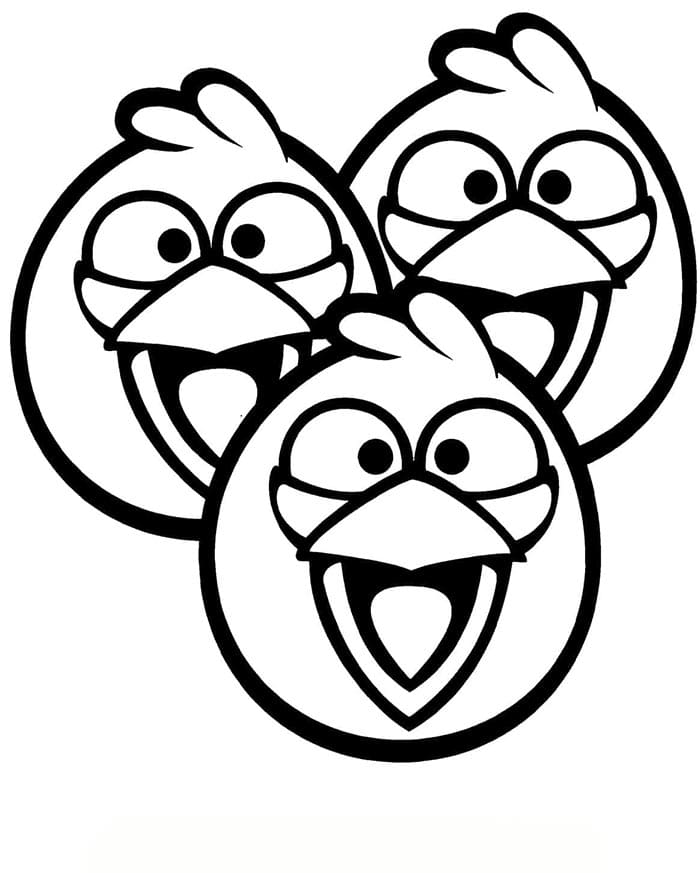 Angry Birds (7) Boyama Sayfası