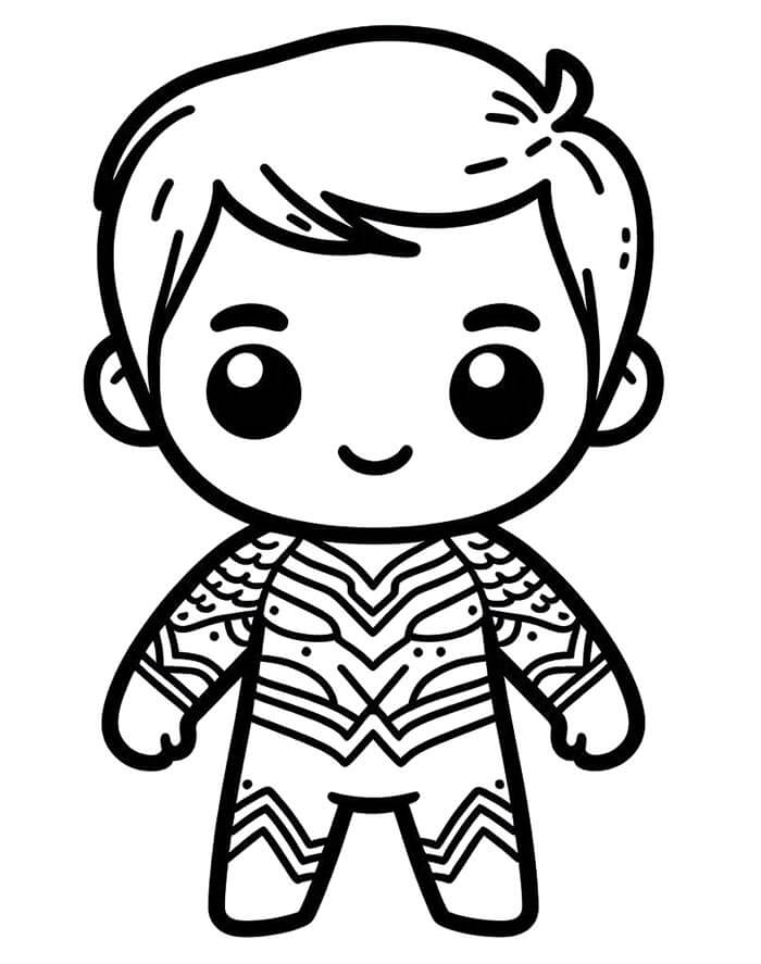 Aquaman (1) Boyama Sayfası