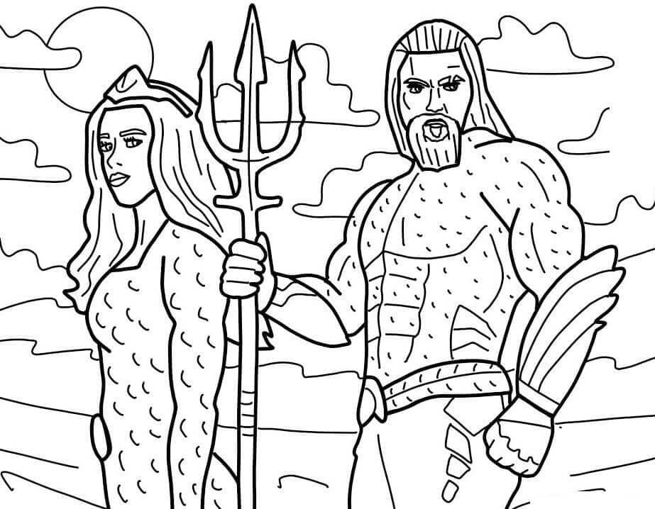 Aquaman (9) Boyama Sayfası