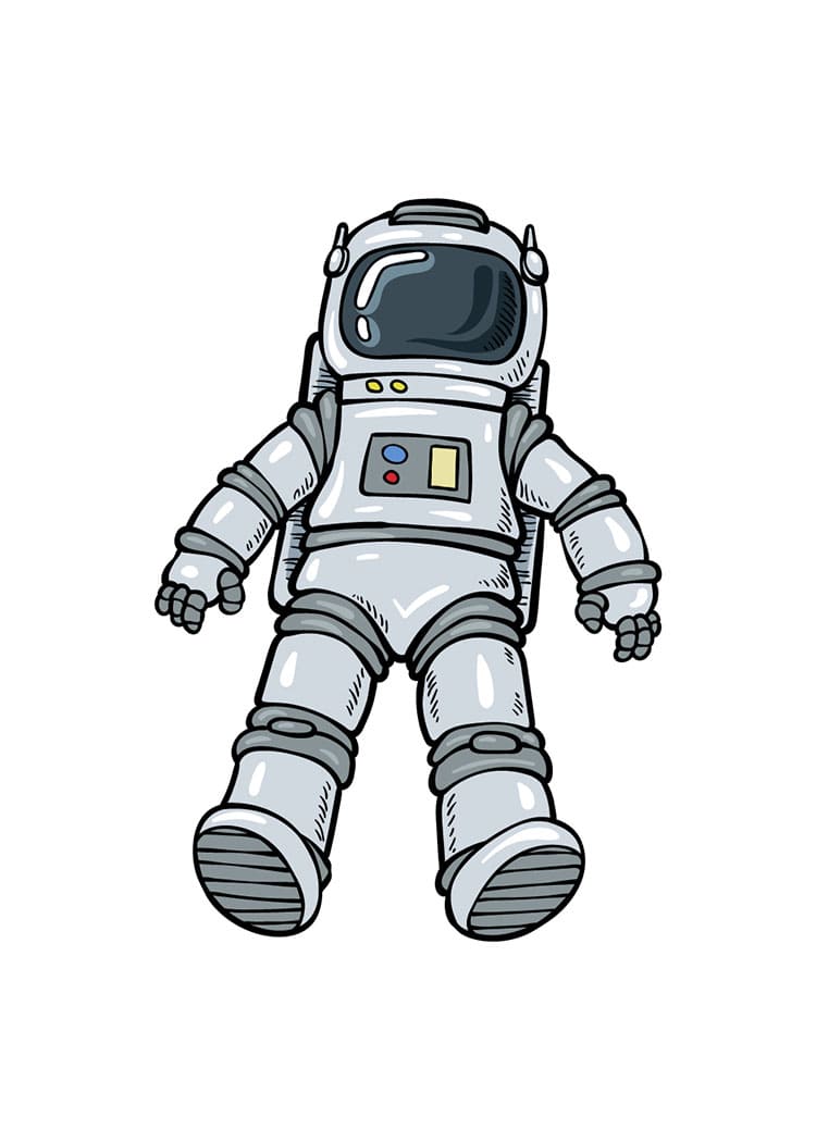 Astronot Nasıl Çizilir