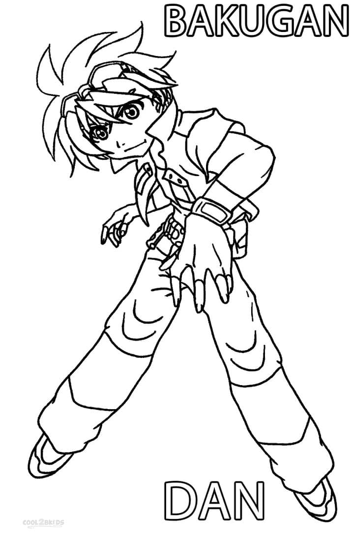 Bakugan Boyama Sayfaları