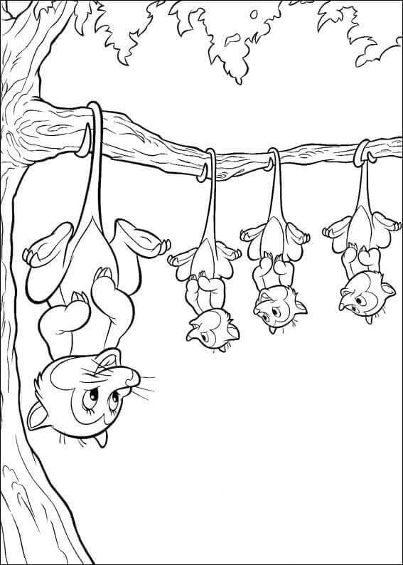 Bambi (13) Boyama Sayfası