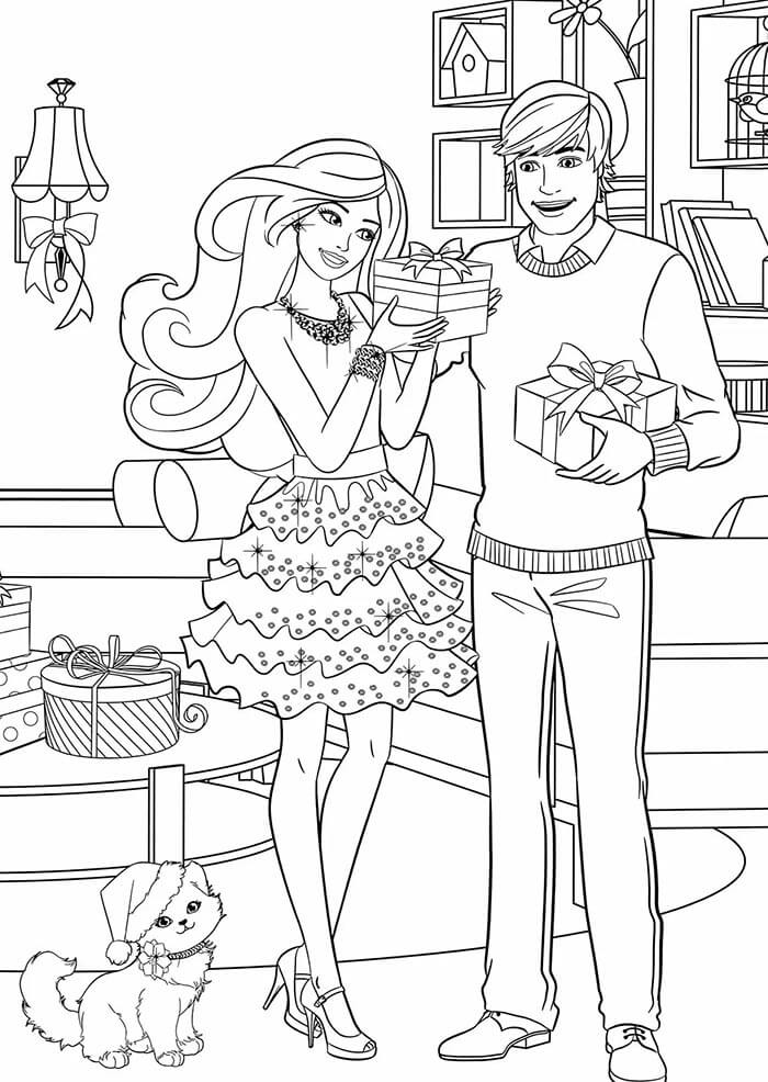 Barbie (13) Boyama Sayfası