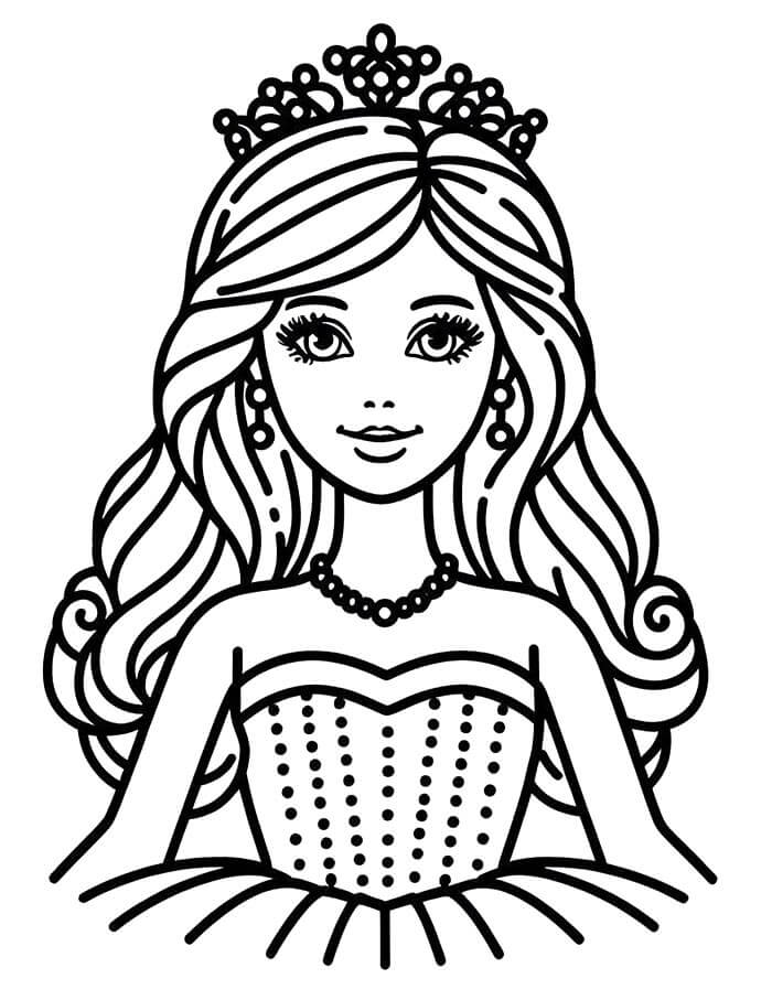 Barbie (4) Boyama Sayfası