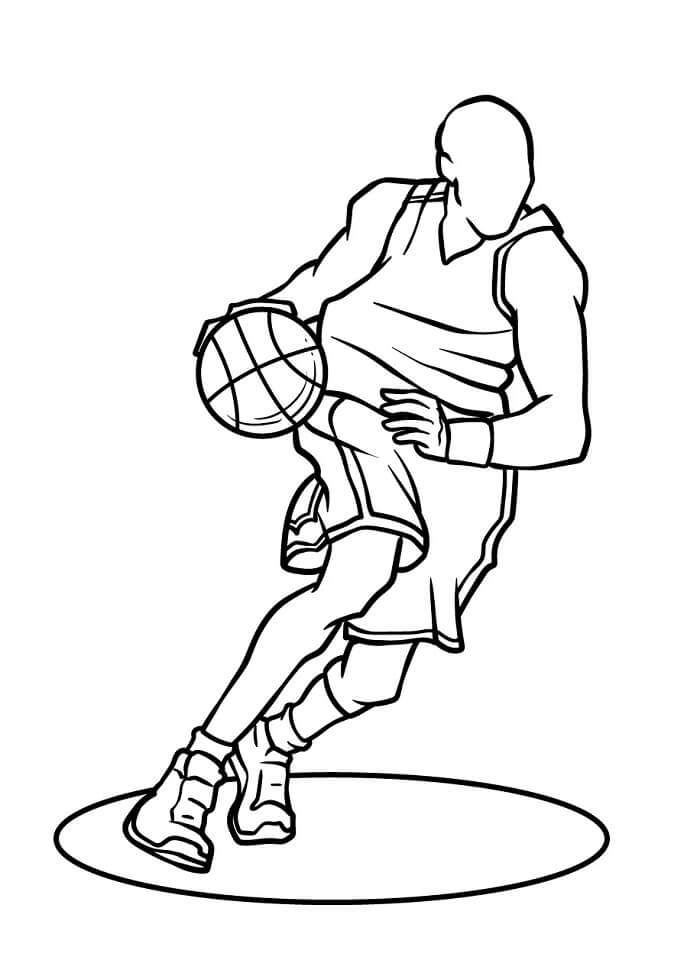 Basketbol (3) Boyama Sayfası