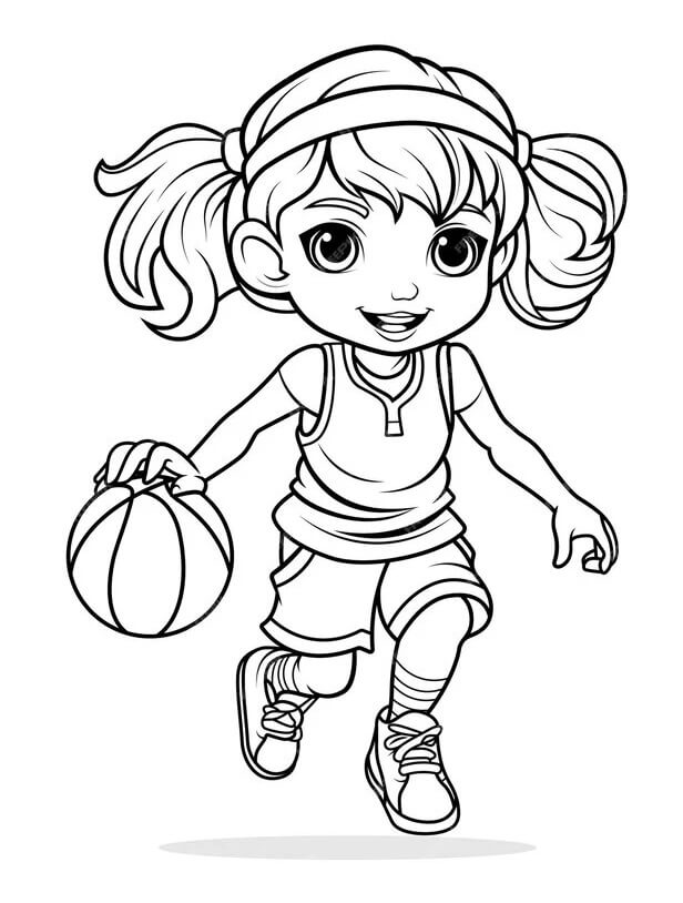 Basketbol (7) Boyama Sayfası