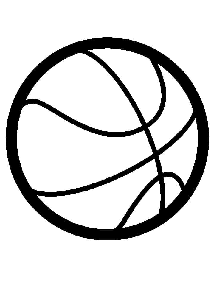 Basketbol Bedava Boyama Sayfası