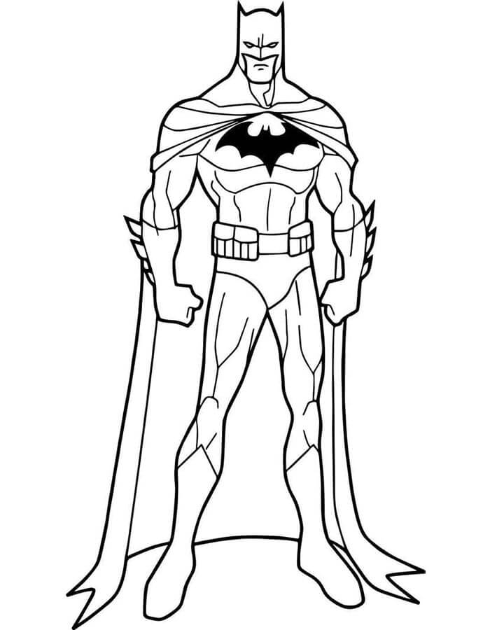 Batman (7) Boyama Sayfası