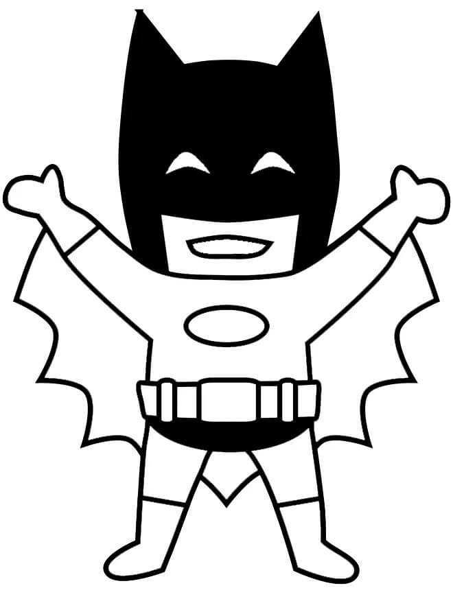 Batman DC Boyama Sayfası