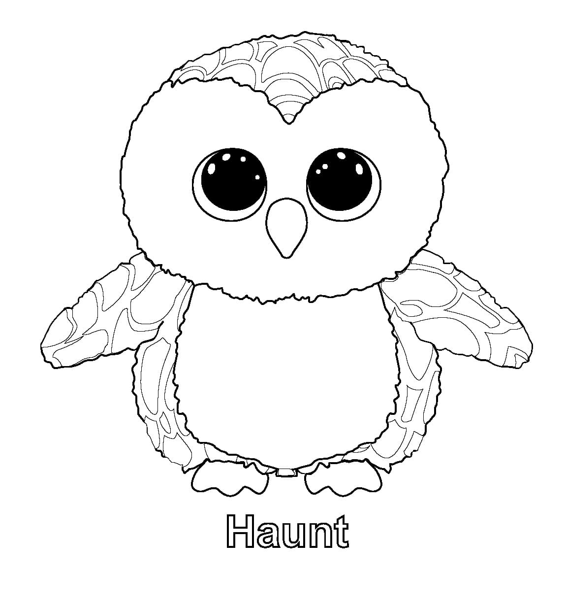 Beanie Boo (3) Boyama Sayfası