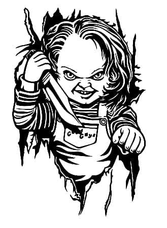 Bedava Chucky Boyama Sayfası