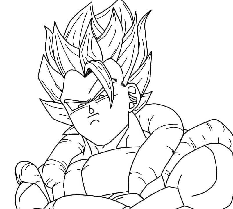 Bedava Dragon Ball Z Boyama Sayfası