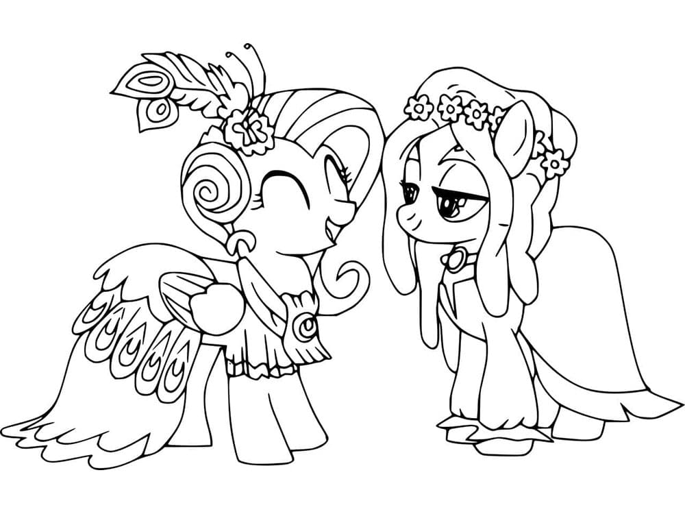 Bedava My Little Pony Boyama Sayfası