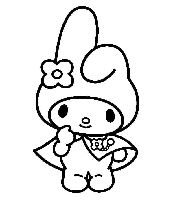 Bedava My Melody Boyama Sayfası