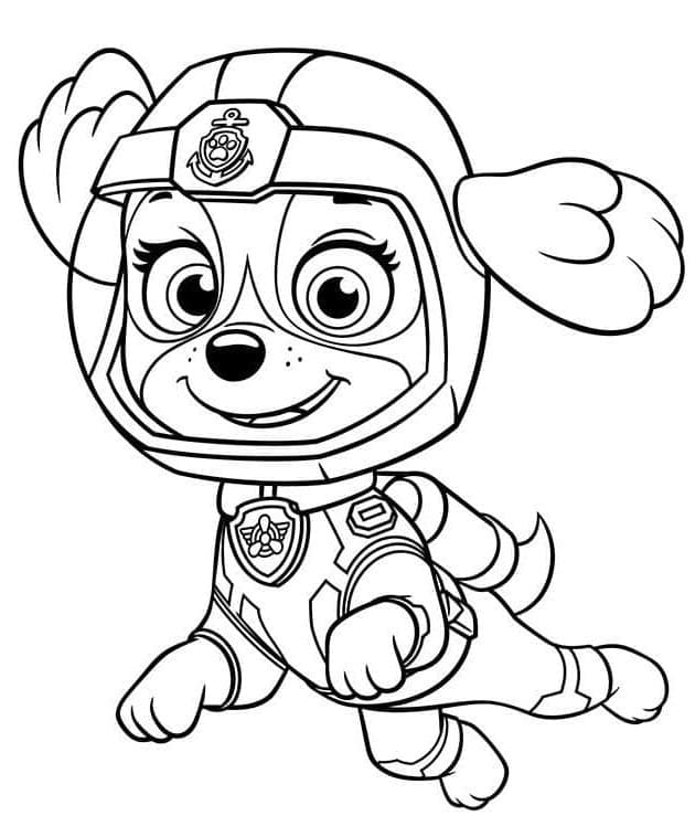 Bedava Paw Patrol yazdırılabilir Boyama Sayfası