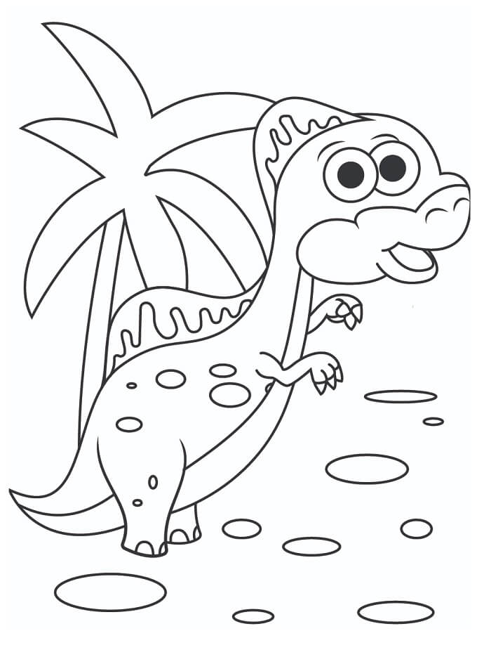 Bedava Spinosaurus Görseli Boyama Sayfası