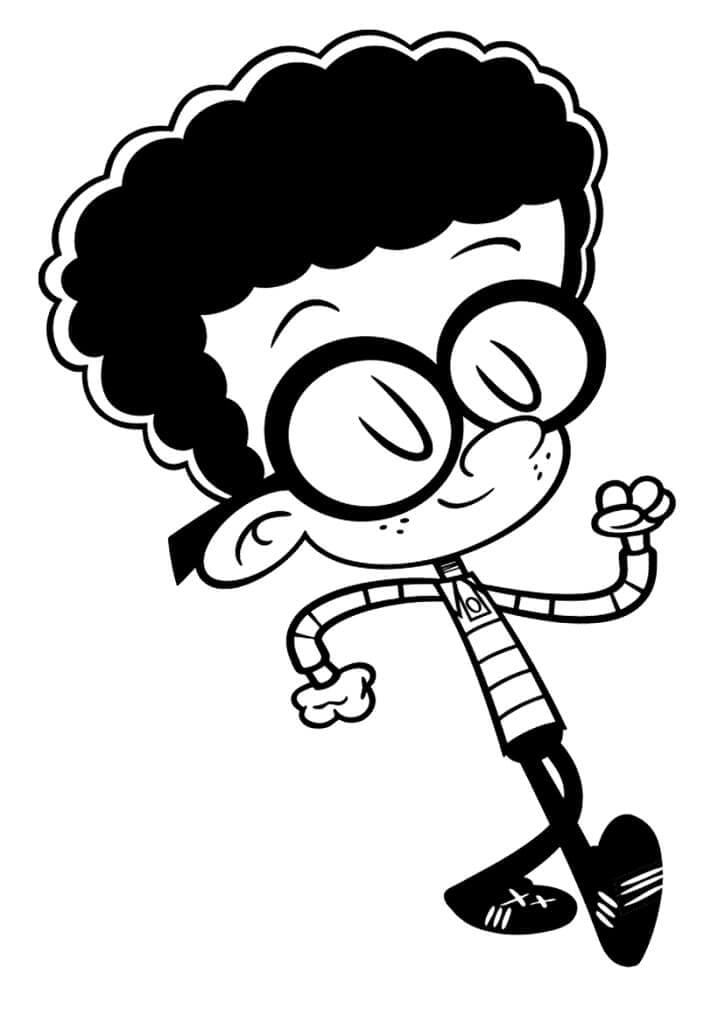 Bedava The Loud House Görseli Boyama Sayfası