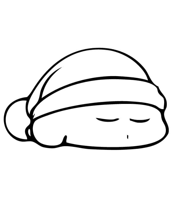 Bedelsiz Çocuklar İçin Kirby Boyama Sayfası