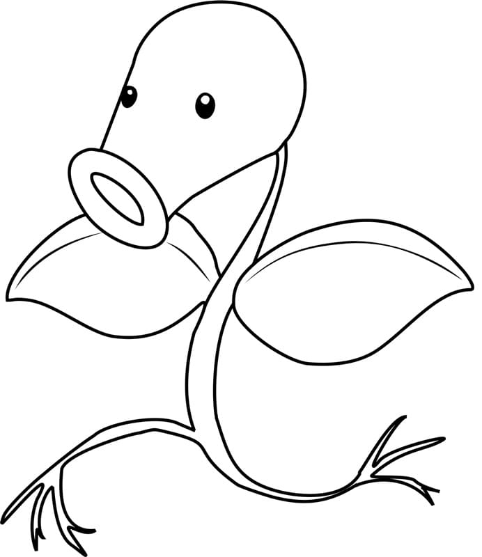 Bellsprout Pokemon Boyama Sayfası