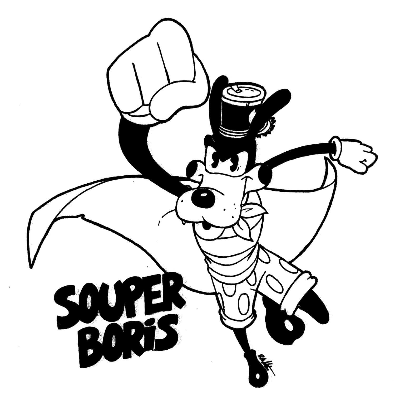Bendy (8) Boyama Sayfası