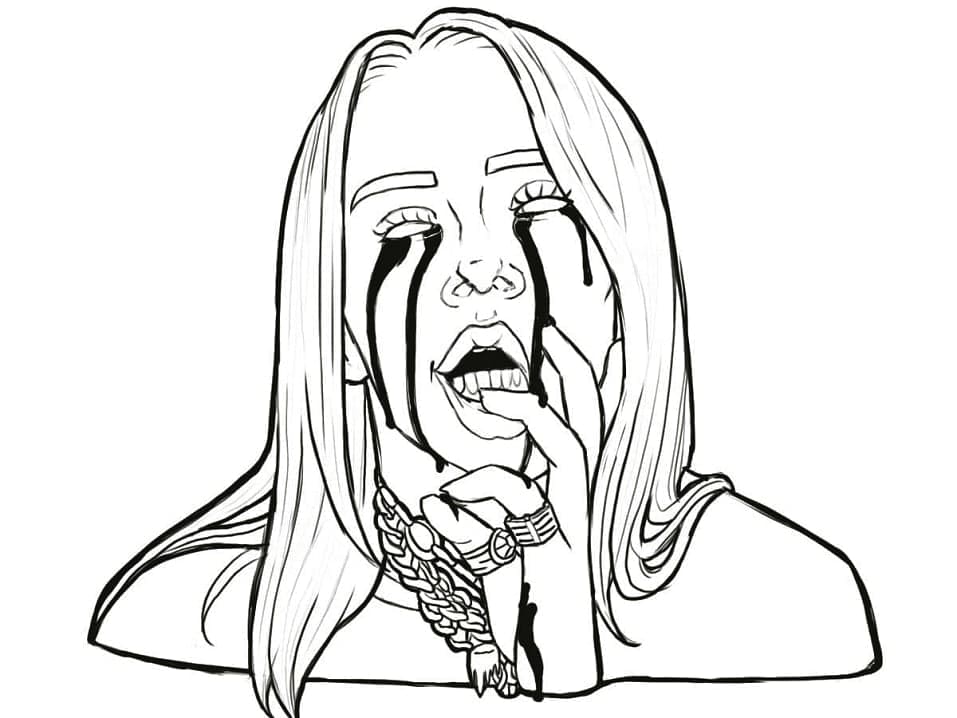 Billie Eilish (10) Boyama Sayfası