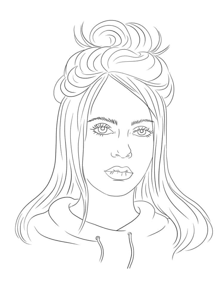 Billie Eilish (11) Boyama Sayfası