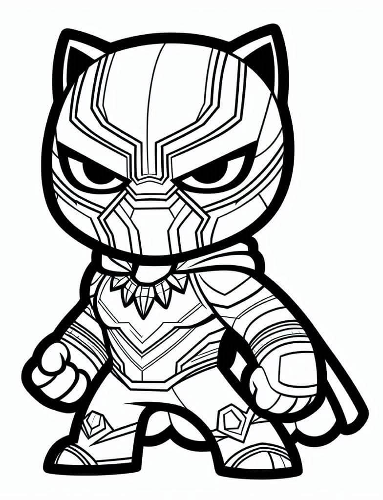 Black Panther (3) Boyama Sayfası