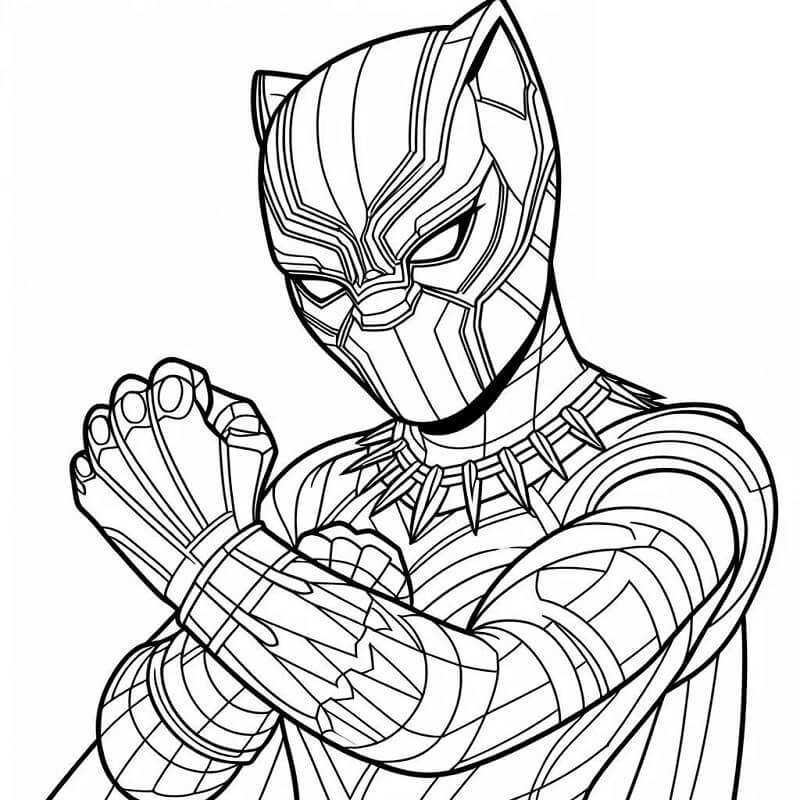 Black Panther (5) Boyama Sayfası