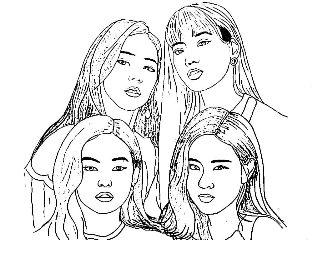 Blackpink Boyama Sayfaları