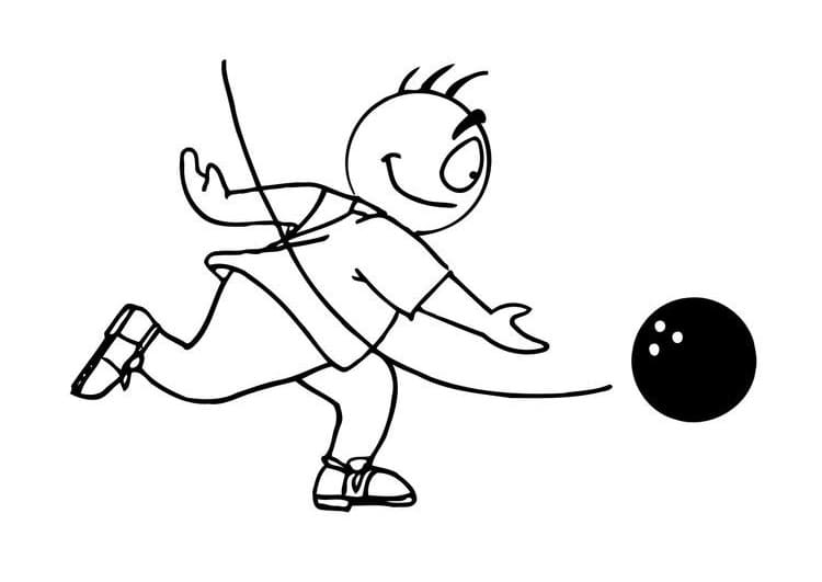 Bowling (15) Boyama Sayfası