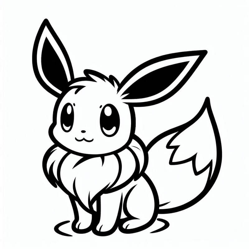 Boyama Eevee Boyama Sayfası