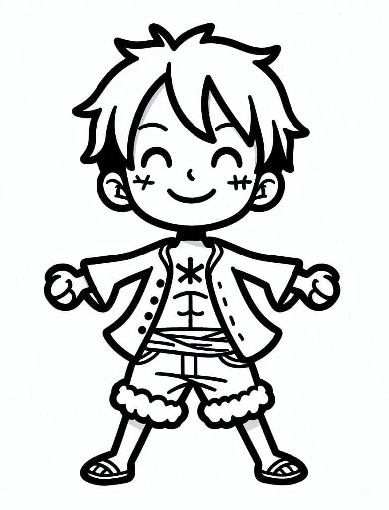 Boyama Luffy Boyama Sayfası