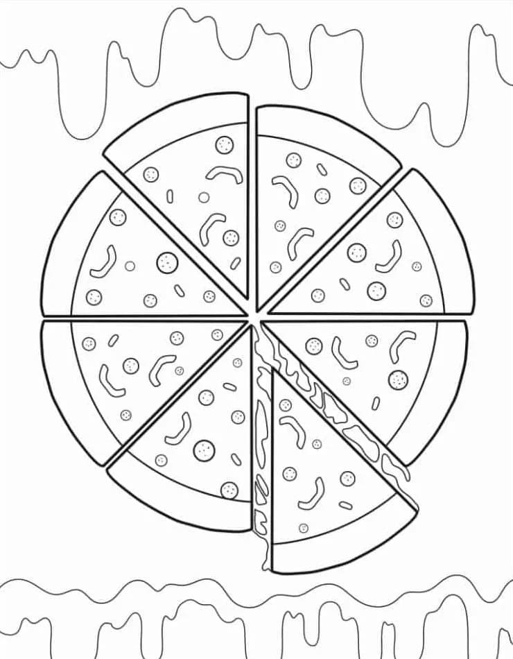 Boyama Pizza Boyama Sayfası