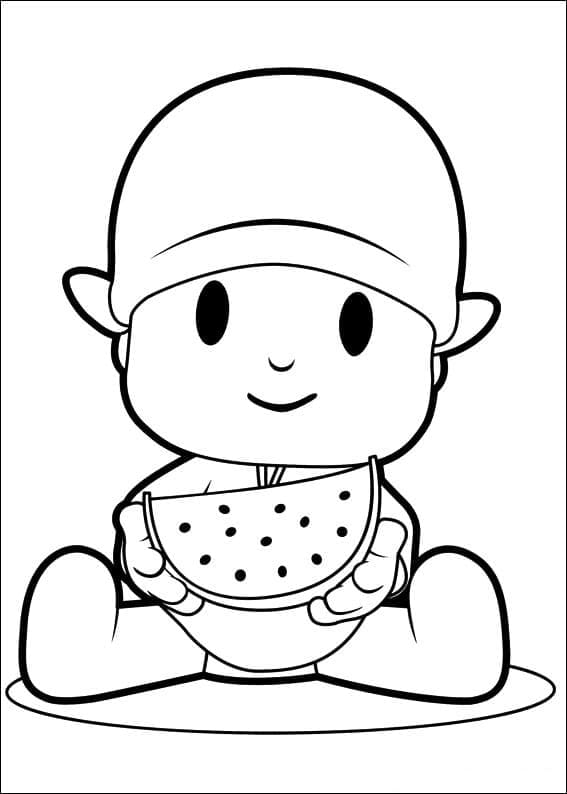 Boyama Pocoyo Boyama Sayfası