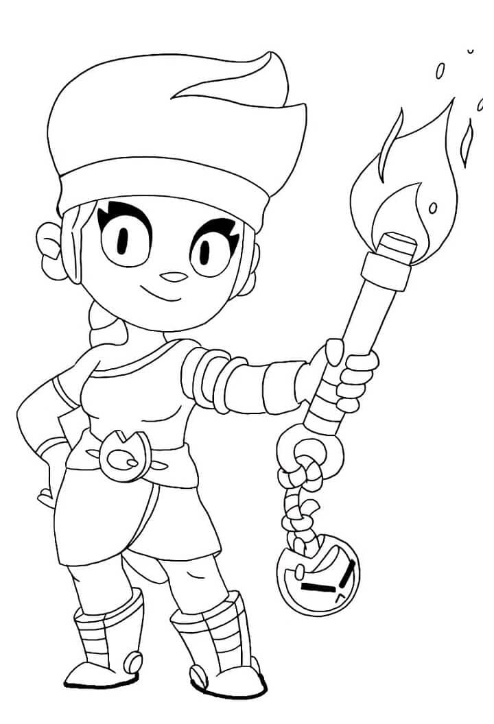 Brawl Stars Amber Boyama Sayfası