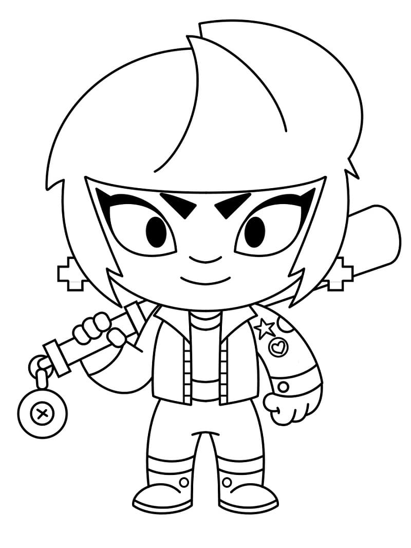 Brawl Stars Bibi Boyama Sayfası
