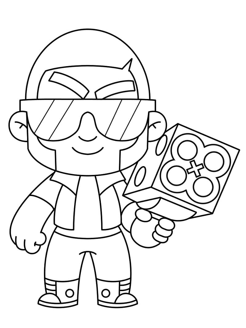 Brawl Stars Brock Boyama Sayfası