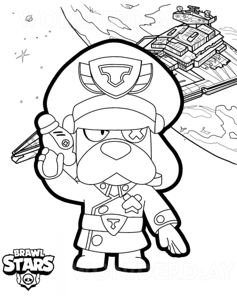 Brawl Stars Colonel Ruffs Boyama Sayfası