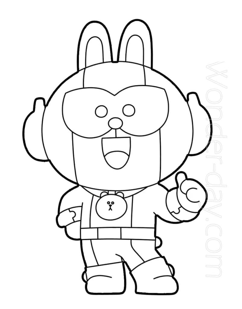 Brawl Stars Cony Max Boyama Sayfası
