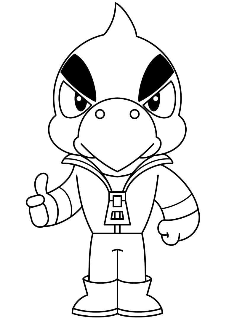 Brawl Stars Crow Boyama Sayfası