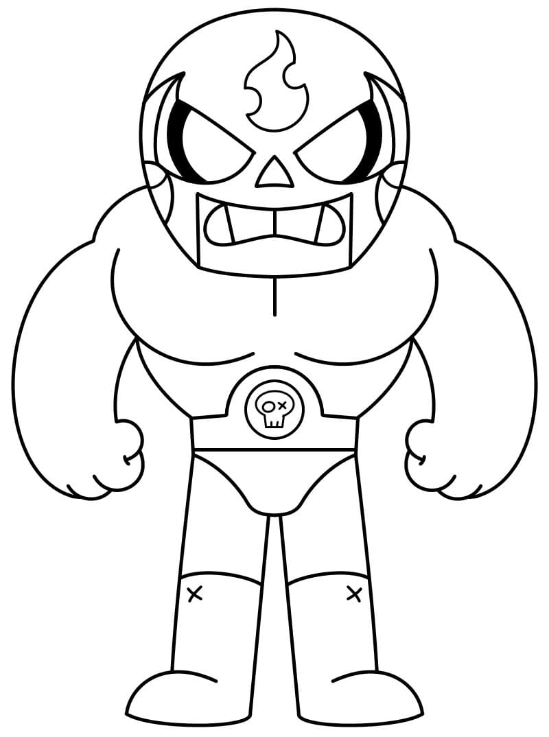 Brawl Stars El Primo Boyama Sayfası