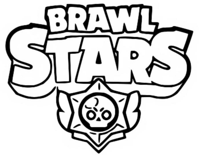 Brawl Stars Görseli Boyama Sayfası
