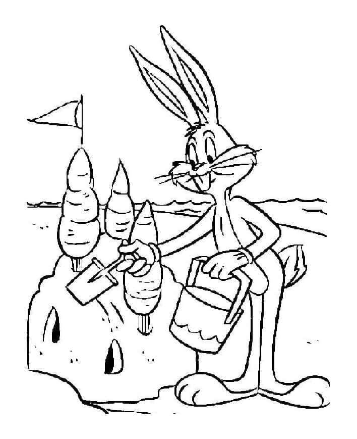 Bugs Bunny (10) Boyama Sayfası