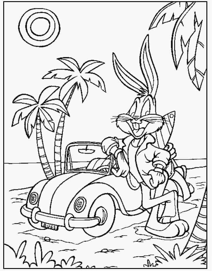 Bugs Bunny (11) Boyama Sayfası