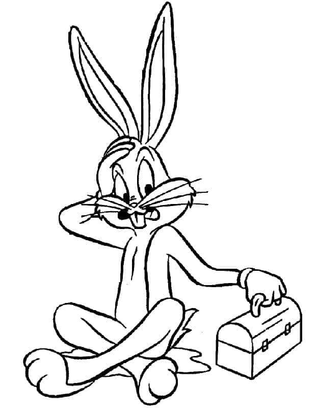 Bugs Bunny (2) Boyama Sayfası