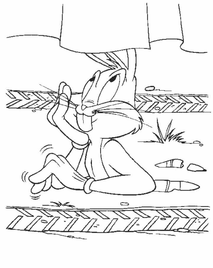 Bugs Bunny (3) Boyama Sayfası