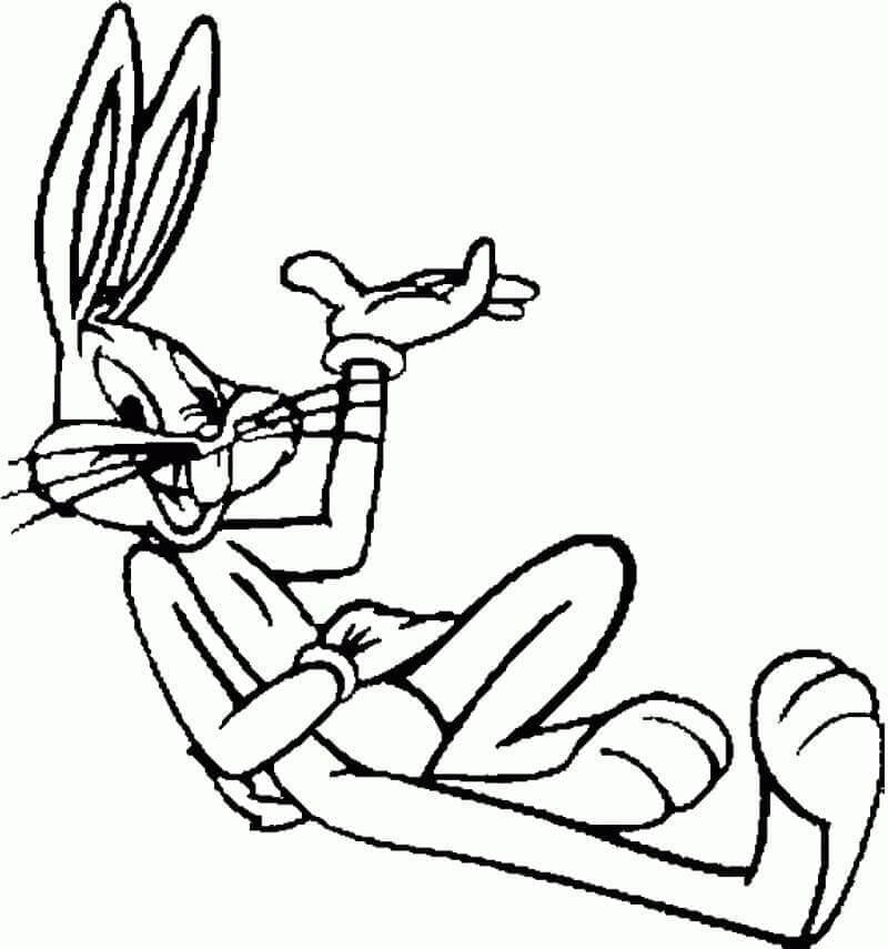Bugs Bunny (5) Boyama Sayfası