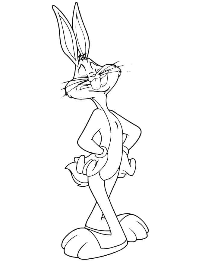 Bugs Bunny (6) Boyama Sayfası