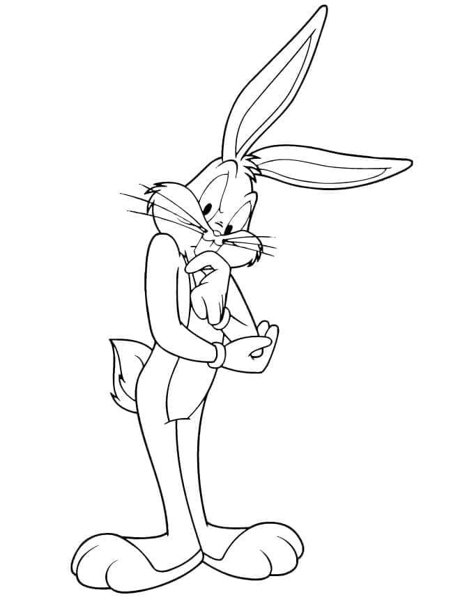 Bugs Bunny (7) Boyama Sayfası